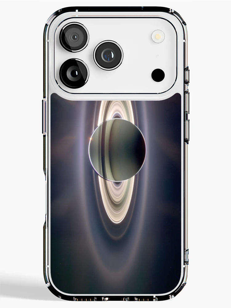 Thumbnail 1 of 5, iPhone Case, Saturn Rising designed and sold by SOIL.