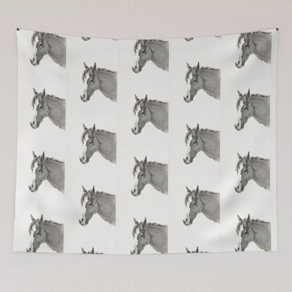 Artikelvorschau, Horse vintage illustration entworfen und verkauft von Vintage Designs +.