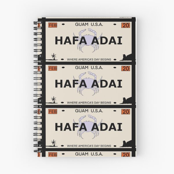 Item preview, Guam Vanity Plate "HAFA ADAI" designed and sold by joeymesa70.