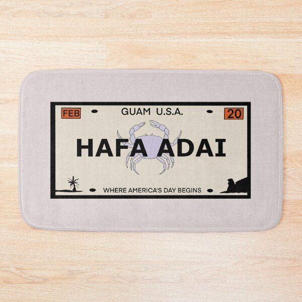 Item preview, Guam Vanity Plate "HAFA ADAI" designed and sold by joeymesa70.
