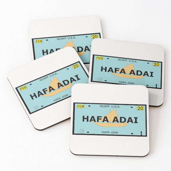Item preview, Guam Vanity Plate "HAFA ADAI" designed and sold by joeymesa70.