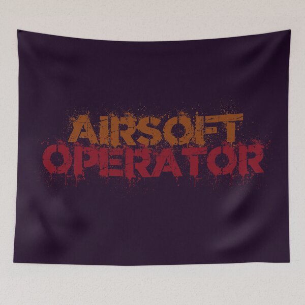 Artikelvorschau, Airsoft-Betreiber! (Orange Rot) entworfen und verkauft von Henri Vellart.