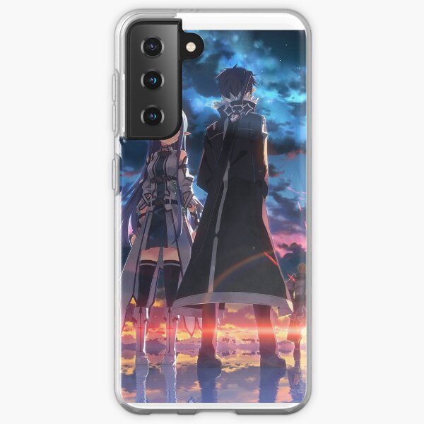 Sword Art Online Funda blanda para Samsung Galaxy