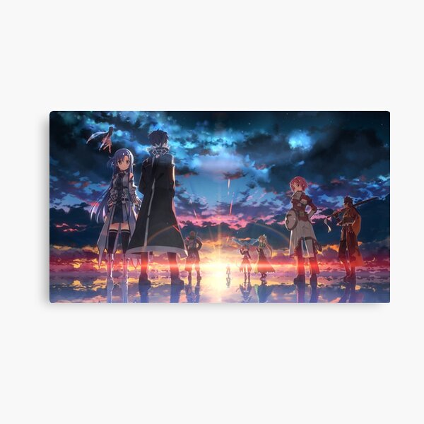 Sword Art Online Impression sur toile