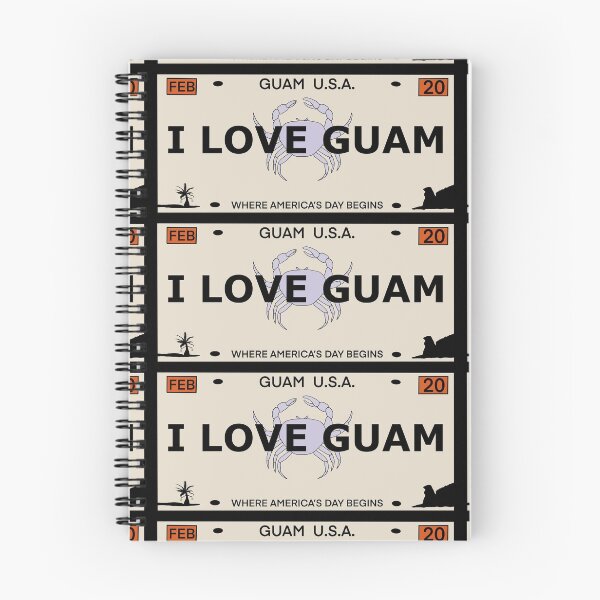 Item preview, Guam Vanity Plate "I LOVE GUAM" designed and sold by joeymesa70.