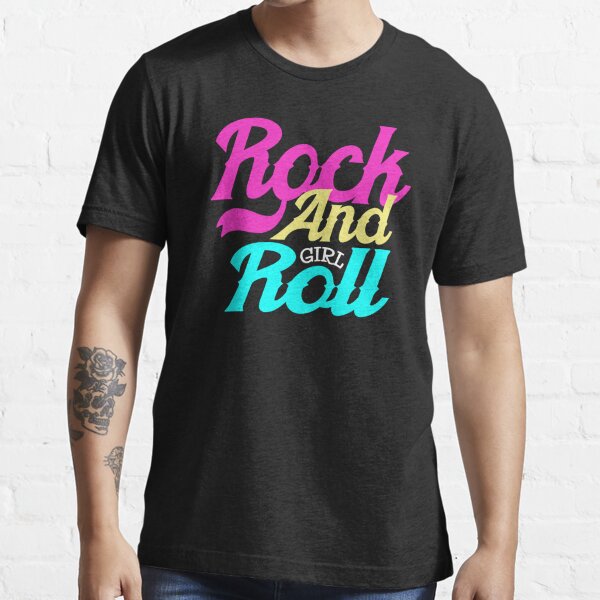 Rock and Roll Mens Long Sleeve T-Shirt 100% Rocker Music