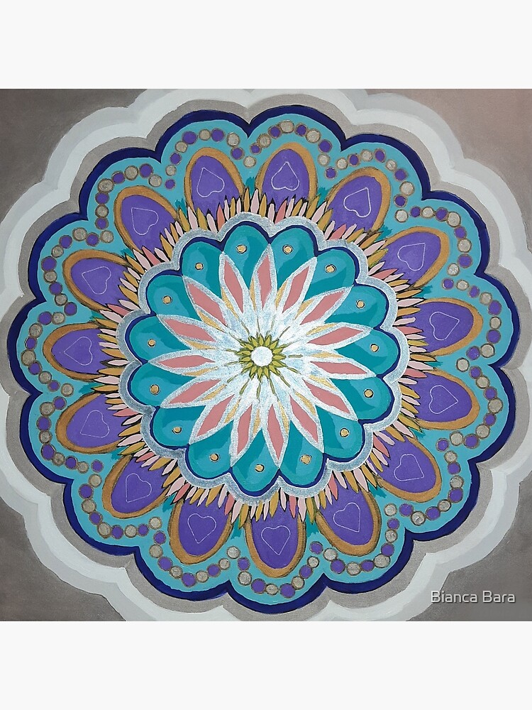 Mandala of Spiritual Awakening Art Board Print for Sale by Bianca Bara