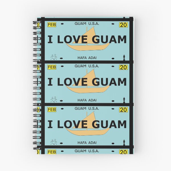 Item preview, Guam Vanity Plate "I LOVE GUAM" designed and sold by joeymesa70.