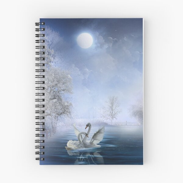 Item preview, Swans in Moonlight designed and sold by MoragBates.