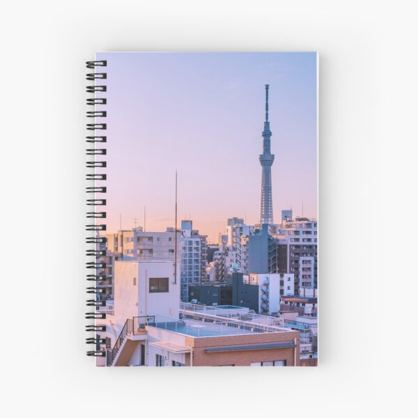 Aperçu de l'œuvre Tokyo Skytree au crepuscule créée et vendue par Sarah Gindroz.