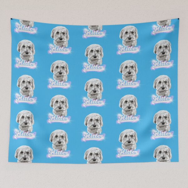 Item preview, Flitter, the havanese dog designed and sold by PG Illustration.