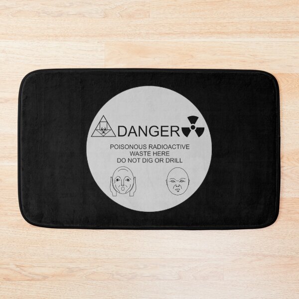 Item preview, DANGER! RADIOACTIVE WASTE! designed and sold by Unspirations.