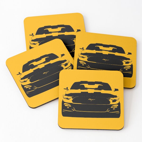 Item preview, Mustang 2020 Front Sixth Generation Simple Sketch Black designed and sold by CharlieCreator.