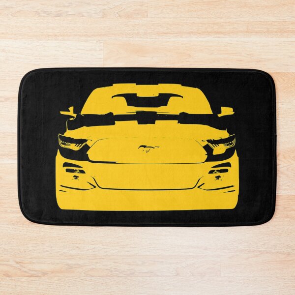Item preview, Mustang 2020 Front Sixth Generation Simple Sketch Yellow designed and sold by CharlieCreator.