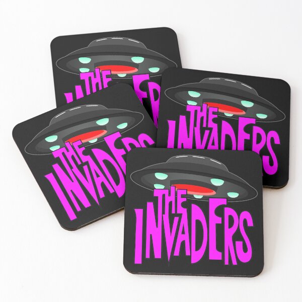 The Invaders Coasters (Set of 4)