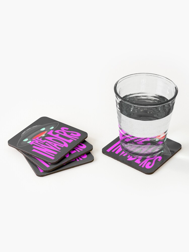 Alternate view of The Invaders Coasters (Set of 4)