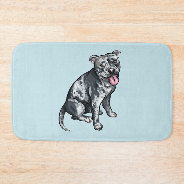Item preview, American Bully | Merle | Cute Cartoon Dog Art designed and sold by shirinsart.