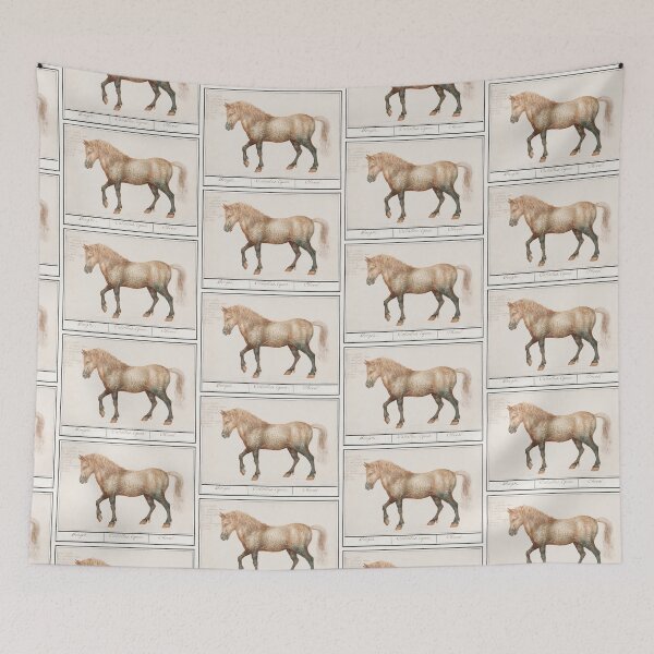 Artikelvorschau, Horse vintage painting entworfen und verkauft von Vintage Designs +.