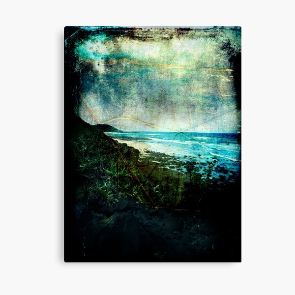 old times at the beach Canvas Print