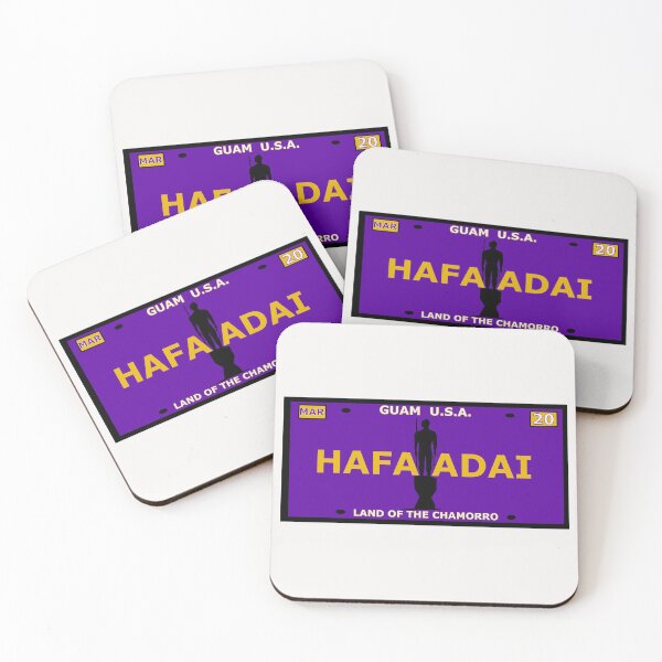 Item preview, Guam Vanity Plate "HAFA ADAI" designed and sold by joeymesa70.