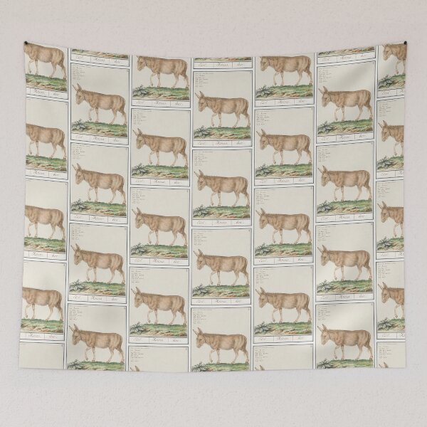 Artikelvorschau, Donkey vintage painting entworfen und verkauft von Vintage Designs +.