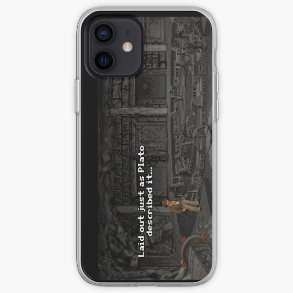 Just As Plato Described It iPhone Soft Case