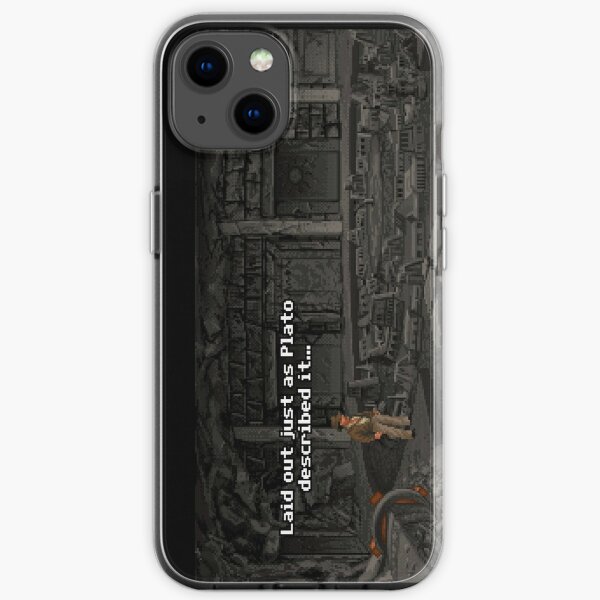 Just As Plato Described It iPhone Soft Case