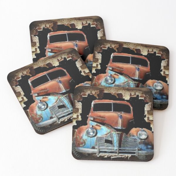 Item preview, OLD, RUSTY, VINTAGE, CAR,BACK FROM THE PAST designed and sold by Adri Barnard.