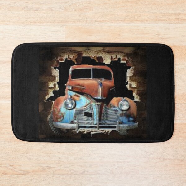 Item preview, OLD, RUSTY, VINTAGE, CAR,BACK FROM THE PAST designed and sold by Adri Barnard.