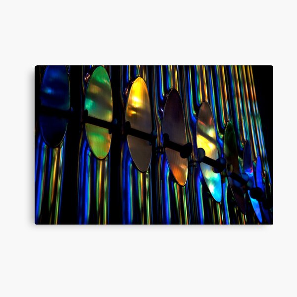 Organ Pipes, Barcelona 2011 Canvas Print