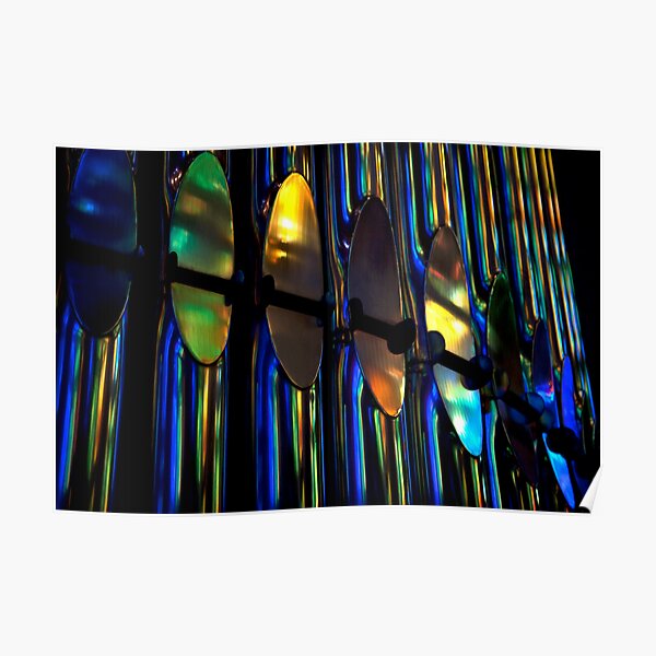 Organ Pipes, Barcelona 2011 Poster
