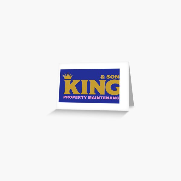 Item preview, King Gary - King & Sons Property Maintenance - Pocket Badge designed and sold by Inflict Design.