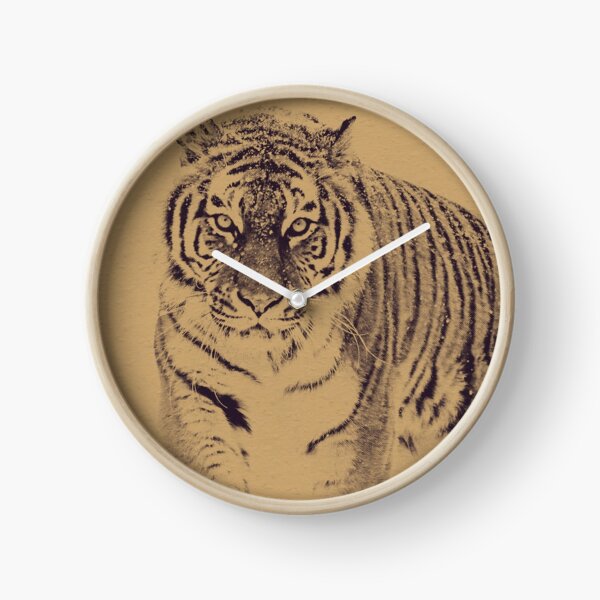 Vista previa del artículo con la obra «Impresión del tigre», diseñado y vendido por TheGiftHub.
