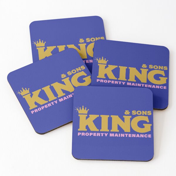Item preview, King Gary - King & Sons Property Maintenance - Pocket Badge designed and sold by Inflict Design.