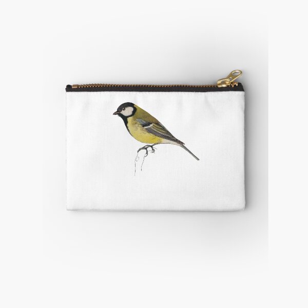 Item preview, Bird Art - Great tit - Vintage bird print designed and sold by Studio66Designs.