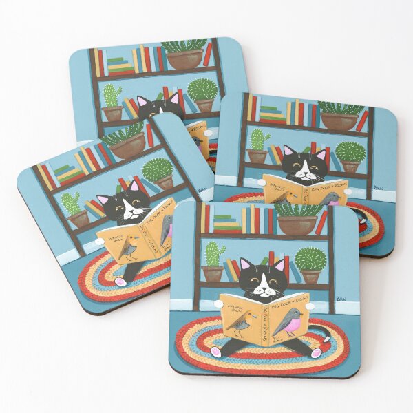 Item preview, The Little Reader designed and sold by KilkennyCat Art.