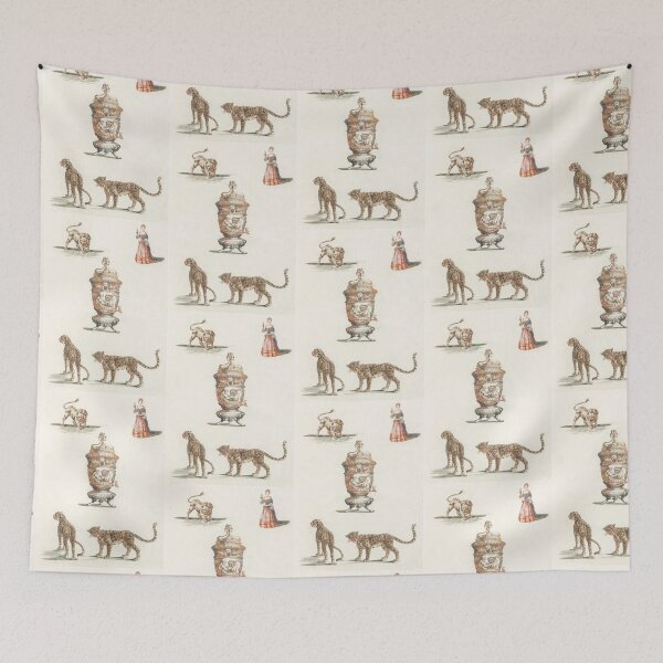 Artikelvorschau, Vintage kitsch drawing illustration entworfen und verkauft von Vintage Designs +.