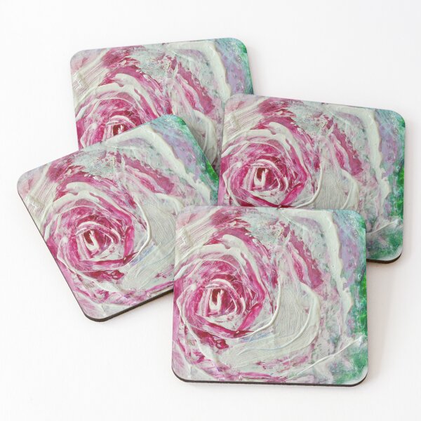 Item preview,  “Love Roses” Textured Abstraction  designed and sold by Angela Haig-Harrison.
