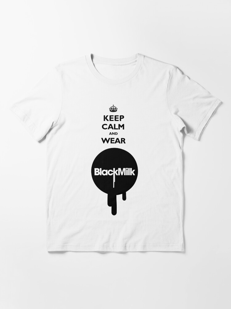 Alternate view of Keep Calm and Wear Black Milk Essential T-Shirt