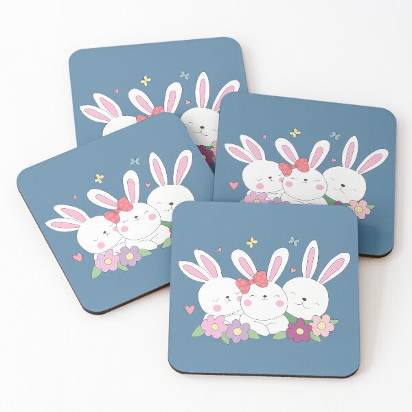 Item preview, Easter Bunnies designed and sold by ValentinaHramov.