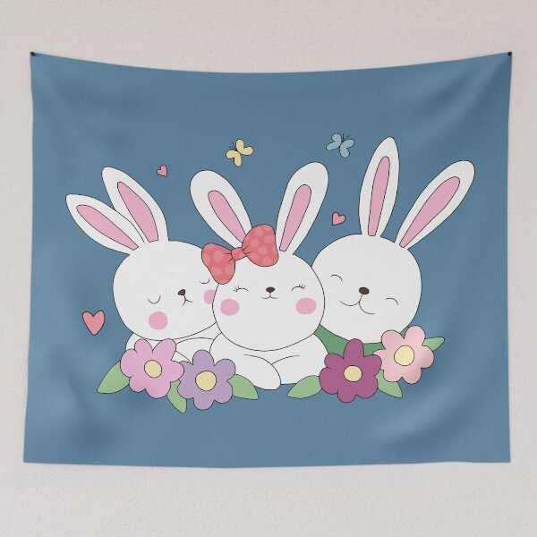 Item preview, Easter Bunnies designed and sold by ValentinaHramov.