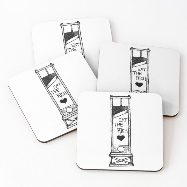 Item preview, Eat The Rich Guillotine designed and sold by BaileyLarkinArt.