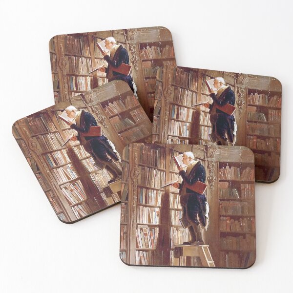 Item preview, Carl Spitzweg - The Bookworm designed and sold by DejaVuStudio.