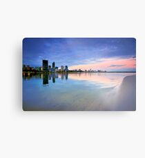 The Banks of the Swan River Metal Print