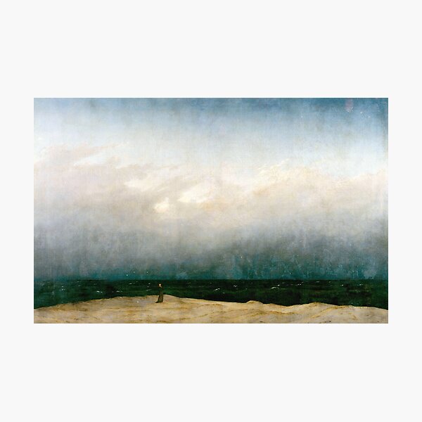 Item preview, Caspar David Friedrich - The Monk by the Sea designed and sold by DejaVuStudio.
