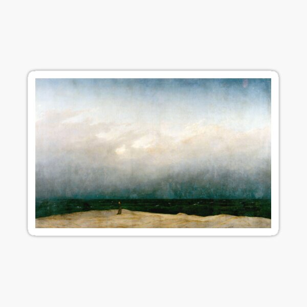 Artikel-Vorschau von Caspar David Friedrich - Der Mönch am Meer, designt und verkauft von DejaVuStudio.