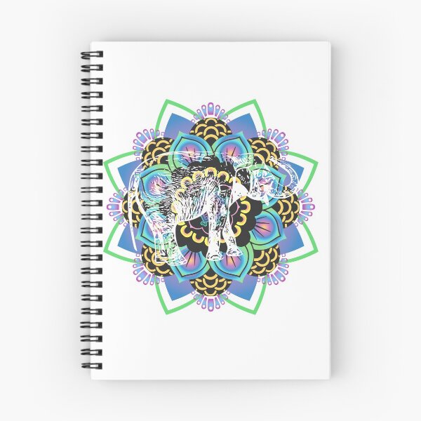 Item preview, Mandala Elephant designed and sold by mikkilmack8.
