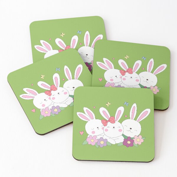 Item preview, Easter Bunnies designed and sold by ValentinaHramov.