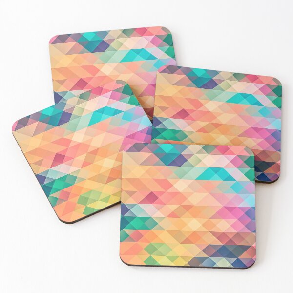 Item preview, Colorful tile pattern designed and sold by TeamManja.