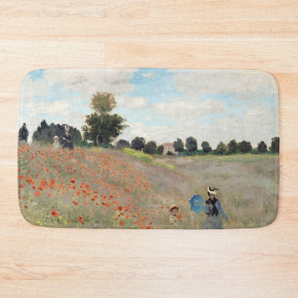 Artikelvorschau, Claude Monet - Mohnfeld entworfen und verkauft von DejaVuStudio.